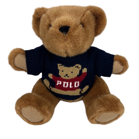 Polo by Ralph Lauren Toys Vintage Polo Ralph Lauren Plush Teddy Bear 997 Jointed Legs